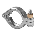 Steel & Obrien 1" I-Line Clamp, Bolted Style - 304SS 13I-1-304